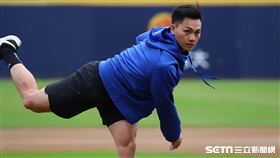 ▲富邦悍將自主培訓選手江少慶。（圖／記者劉彥池攝影）