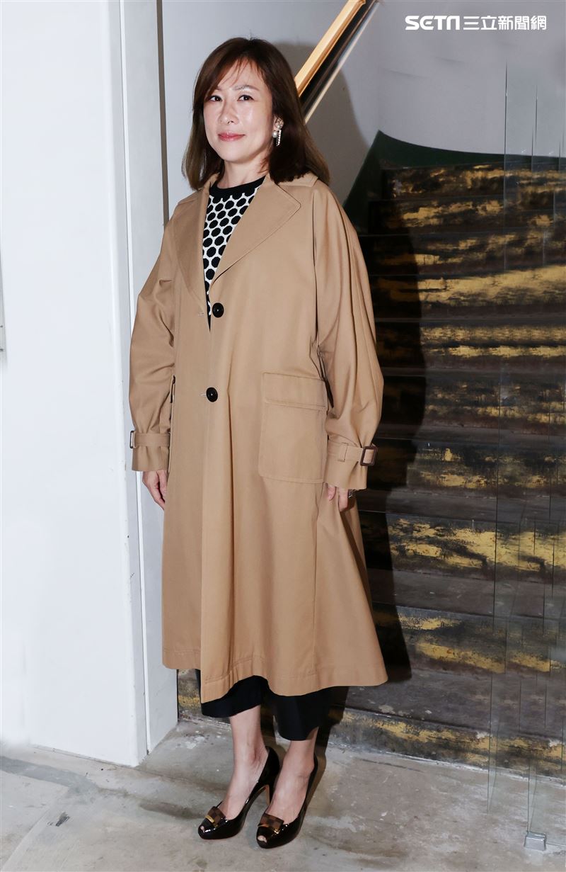 路永佳「連勝武老婆」出席Jamei Chen 2021春夏Collection 發表。（記者邱榮吉/攝影）