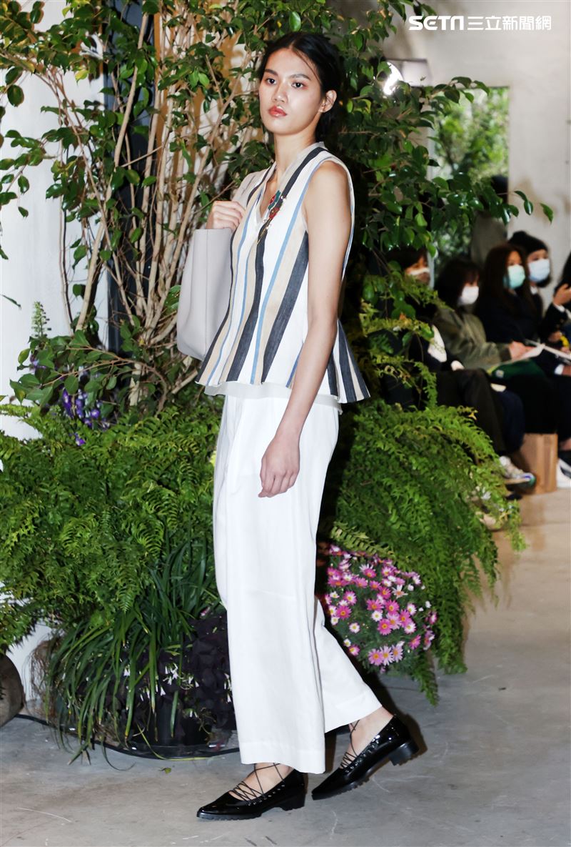 Jamei Chen 2021春夏Collection 發表。（記者邱榮吉/攝影）