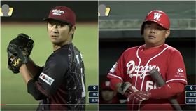 ▲陳禹勳對決劉時豪。（圖／翻攝自CPBL TV）