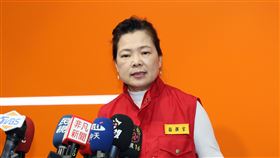 王美花回應大潭藻礁公投等時事議題旱災中央災害應變中心3日召開第9次工作會報，由指揮官經濟部長王美花親自主持，她會前受訪回應大潭藻礁公投等時事議題。中央社記者郭日曉攝  110年3月3日