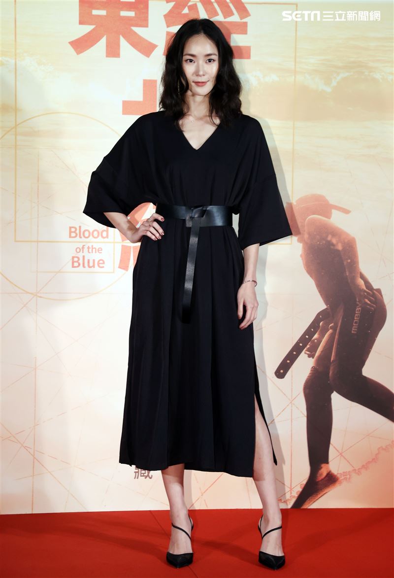 電影「東經北緯」演員鍾瑤。（記者邱榮吉/攝影）