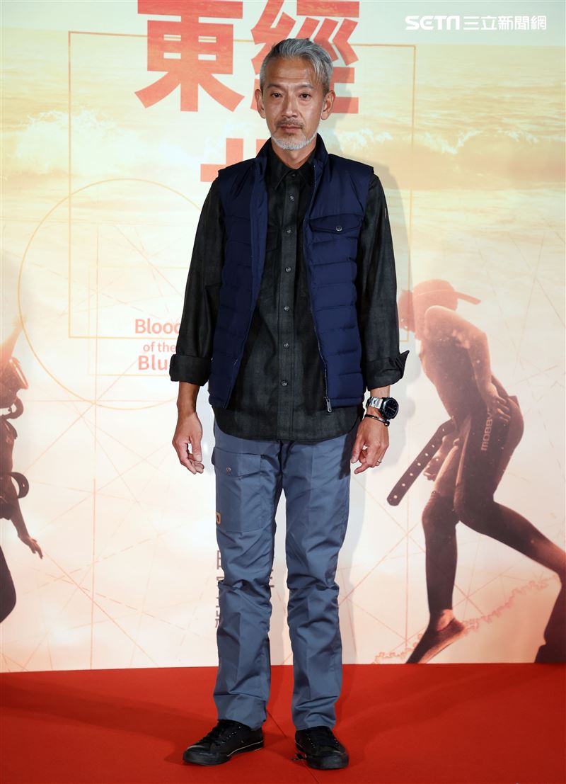 電影「東經北緯」導演袁緒虎。（記者邱榮吉/攝影）