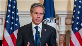 布林肯首場外交演說 將抗中列入8大優先工作美國國務卿布林肯3日在國務院發表上任後首場外交政策演說，列出對抗疫情、復甦民主與因應中國挑戰等8大優先工作事項。（美國國務院提供）中央社記者徐薇婷華盛頓傳真 110年3月4日