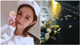 馬路垃圾害騎士摔車！邵雨薇一暖舉　3萬人大讚：人美心美，圖／翻攝自邵雨薇臉書