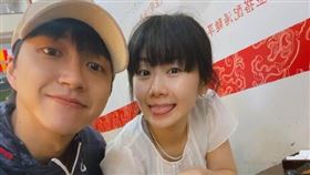 翻攝自福原愛 江宏傑 微博 臉書 ig