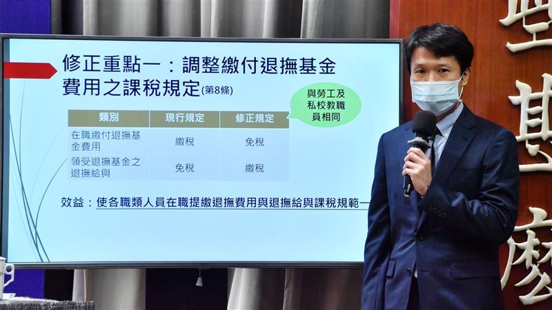 政院：退休軍公教再任私校可領月退俸