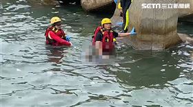 磺港漁港,浮屍,釣客,金山,翻攝畫面