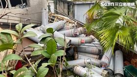 瓦斯鋼瓶,憲兵學校,貨車,五股,翻攝臉書我是五股人