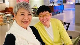 金燕玲與好友蘇施黃（右）。（圖／翻攝自蘇施黃臉書）