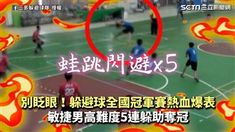 躲避球公開冠軍賽　男5連躲助奪冠