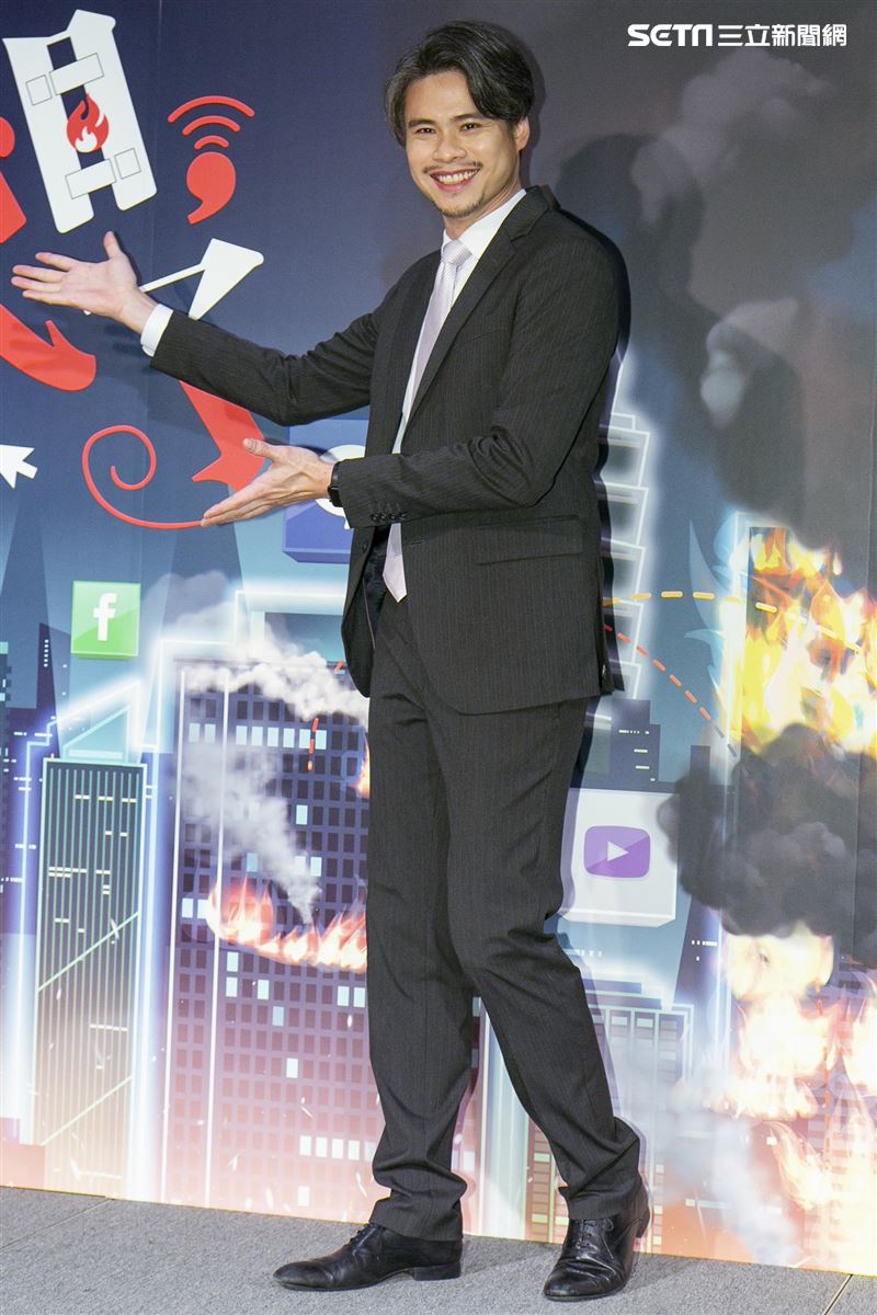 全民大劇團全新舞台劇《丞相，起風了》吳定謙、夏于喬、Albee范乙霏、湯志偉、謝念祖編導。（圖／記者楊澍攝影）