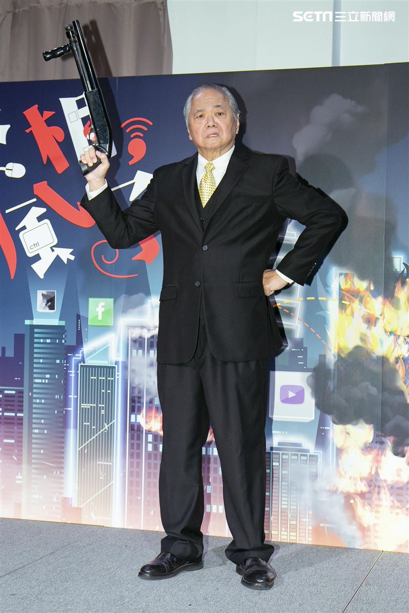 全民大劇團全新舞台劇《丞相，起風了》吳定謙、夏于喬、Albee范乙霏、湯志偉、謝念祖編導。（圖／記者楊澍攝影）