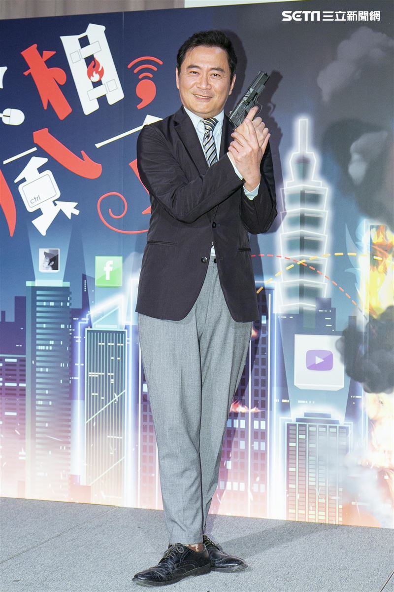 全民大劇團全新舞台劇《丞相，起風了》吳定謙、夏于喬、Albee范乙霏、湯志偉、謝念祖編導。（圖／記者楊澍攝影）