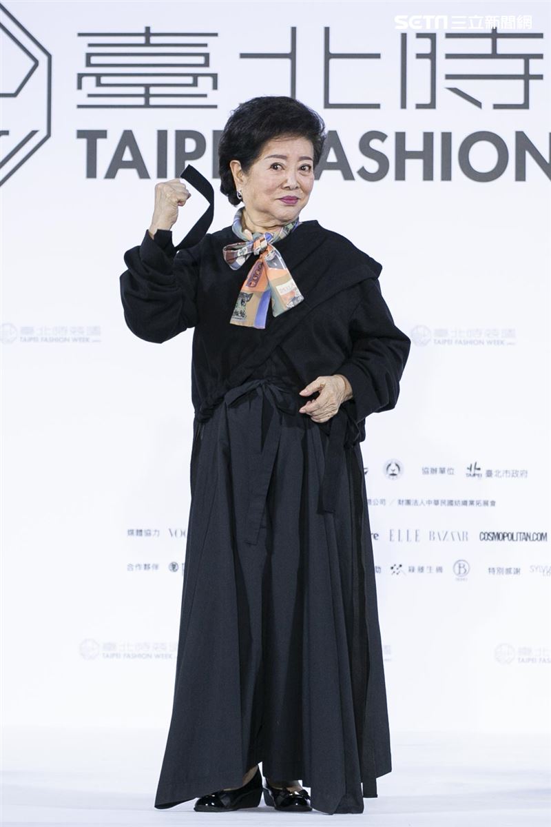 金馬影后陳淑芳出席『2021臺北時裝週AW21』展前記者會。（圖／記者楊澍攝影）