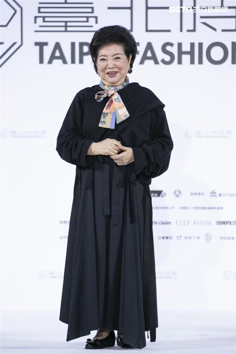金馬影后陳淑芳出席『2021臺北時裝週AW21』展前記者會。（圖／記者楊澍攝影）