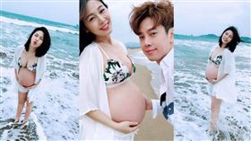 白家綺、吳東諺
圖翻攝自白家綺＆吳東諺的兒子小肚臍臉書