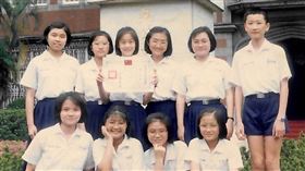 林楚茵立委貼出海山國中的舊照（圖／翻攝自立委林楚茵臉書）