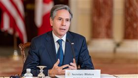 首度「出訪」加拿大　布林肯談民主價值美國國務卿布林肯26日進行上任後首度「出訪」，期間與加拿大外長賈諾舉行視訊會議（圖），兩人談論氣候變遷、在西半球推廣民主價值，及強化雙邊防衛與安全等議題。（美國國務院提供）中央社記者徐薇婷華盛頓傳真  110年2月27日