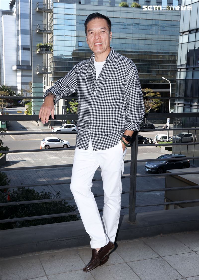 朱永德三立新聞網專訪。（記者邱榮吉/攝影）