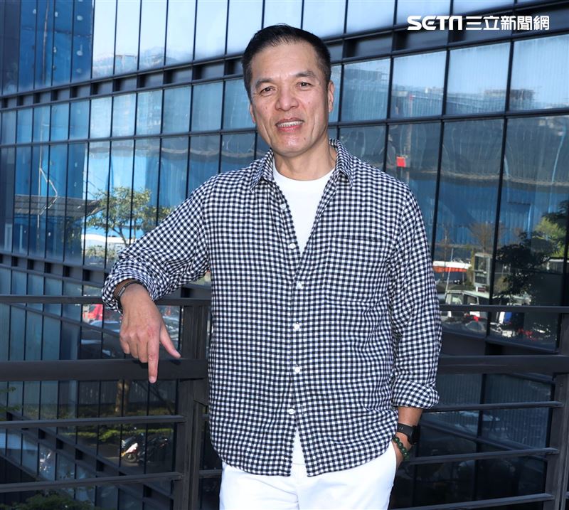 朱永德三立新聞網專訪。（記者邱榮吉/攝影）