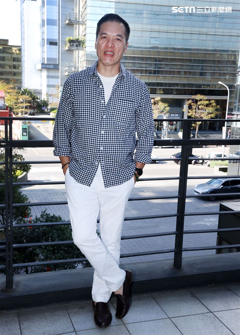 朱永德三立新聞網專訪。（記者邱榮吉/攝影）