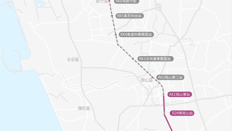政院核定岡山路竹延伸線　盼年底動工
