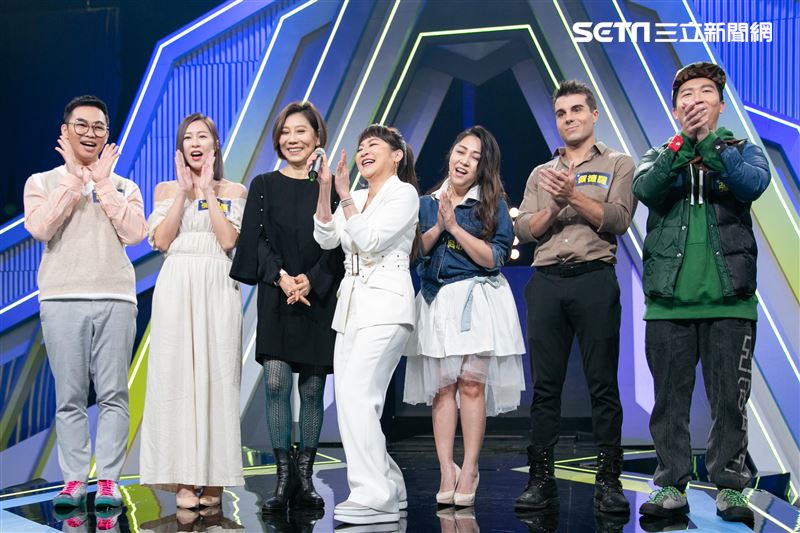 職人演說表達選秀節目《誰語爭鋒》飛行導師郎祖筠、王彩樺、張立東、吳奕帆、那那大師、桂語謙。（圖／記者楊澍攝影）