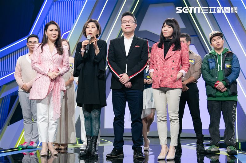 職人演說表達選秀節目《誰語爭鋒》飛行導師郎祖筠、王彩樺、張立東、吳奕帆、那那大師、桂語謙。（圖／記者楊澍攝影）