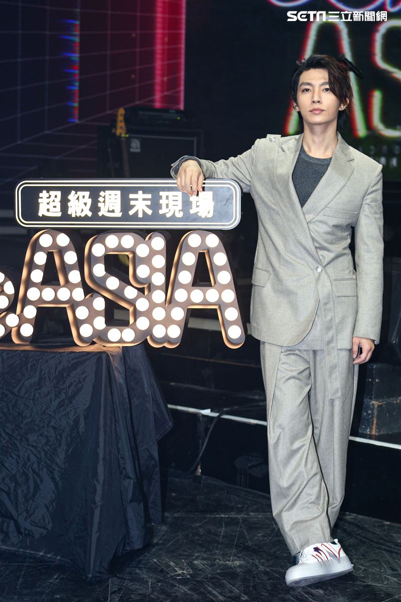 炎亞綸分享近期主持《Live Asia超級週末現場》心得。（圖／記者楊澍攝影）