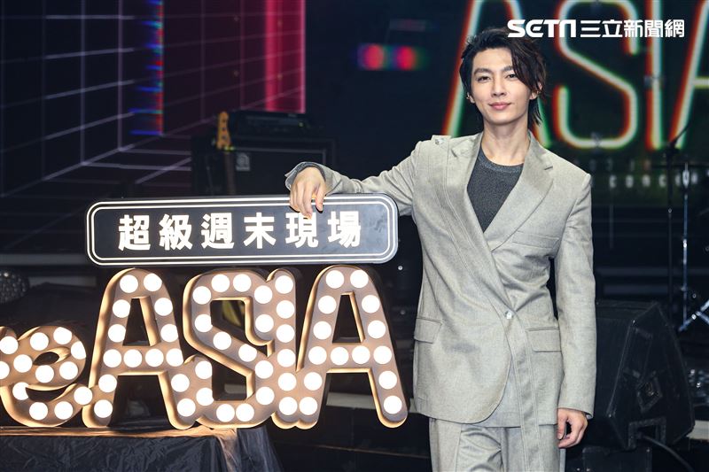 炎亞綸分享近期主持《Live Asia超級週末現場》心得。（圖／記者楊澍攝影）