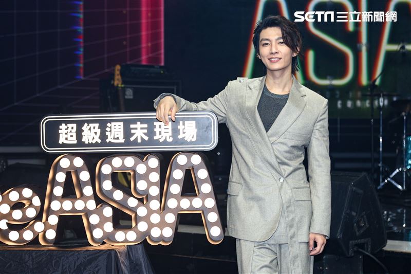 炎亞綸分享近期主持《Live Asia超級週末現場》心得。（圖／記者楊澍攝影）