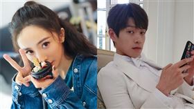 楊冪 魏大勛。（圖／翻攝自微博）