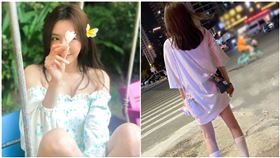  下面沒穿？41歲秦嵐露「絕對領域」辣翻　粉絲狂讚，圖／翻攝自秦嵐微博