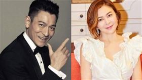 劉德華、關之琳。（圖／翻攝自劉德華粉絲同學會、關之琳微博）