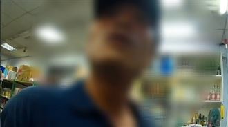 醉男鬧超商　譙警三字經還出無影腳