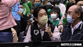 副總統賴清德現身HBL女子組季軍賽觀戰。（圖／記者劉家維攝影）