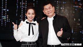 澎恰恰、孫淑媚全新綜藝歌唱節目「樂來越好聽」進棚錄影。（記者邱榮吉/攝影）