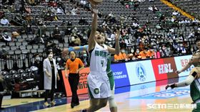 HBL陽明高中江子柔攻下全隊最高19分。（圖／記者劉家維攝影）
