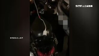 幫電動車充電　拉延長線6樓垂降1樓