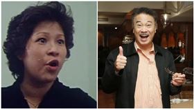 趙美寶、吳孟達，圖／翻攝自微博阿蘿066、吳孟達
