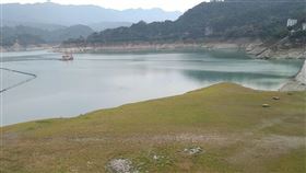 曾文水庫蓄水量低台南水情吃緊，曾文水庫4日蓄水量約7709萬立方公尺，蓄水率約15%。（南區水資源局提供）中央社記者楊思瑞台南傳真  110年3月4日