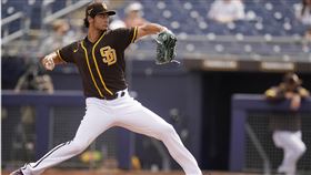 ▲教士隊日本強投達比修有。（圖／美聯社／達志影像）