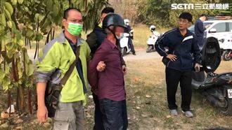 落網畫面曝光！莽夫車廂內藏亡命物品