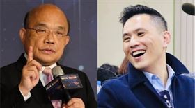 蘇貞昌、陳以信（組合圖／行政院提供、翻攝自陳以信臉書）