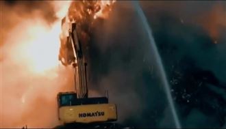 「獵火人」撲滅八里惡火！驚險畫面曝