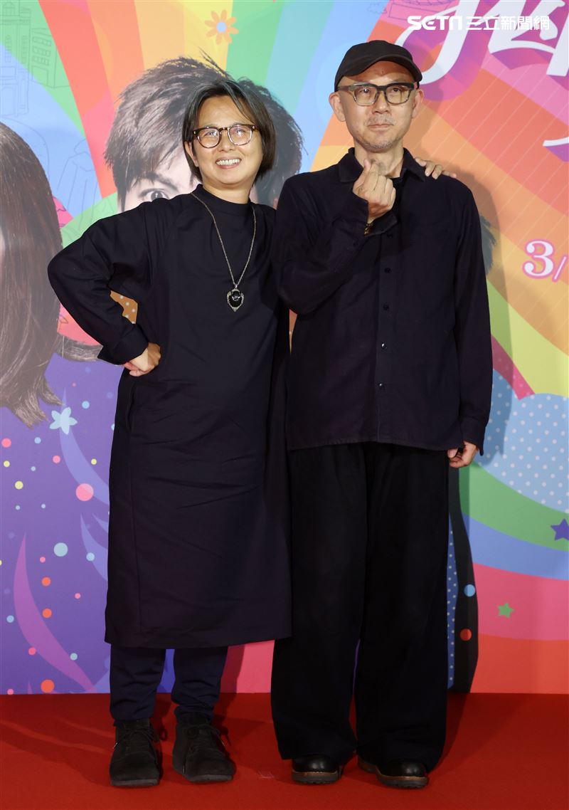 「揭大歡喜」導演導演陳宏一、魏瑛娟。（記者邱榮吉/攝影）