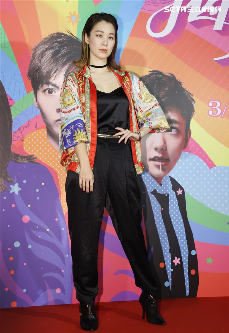 「揭大歡喜」演員許乃涵（涵冷娜）。（記者邱榮吉/攝影）