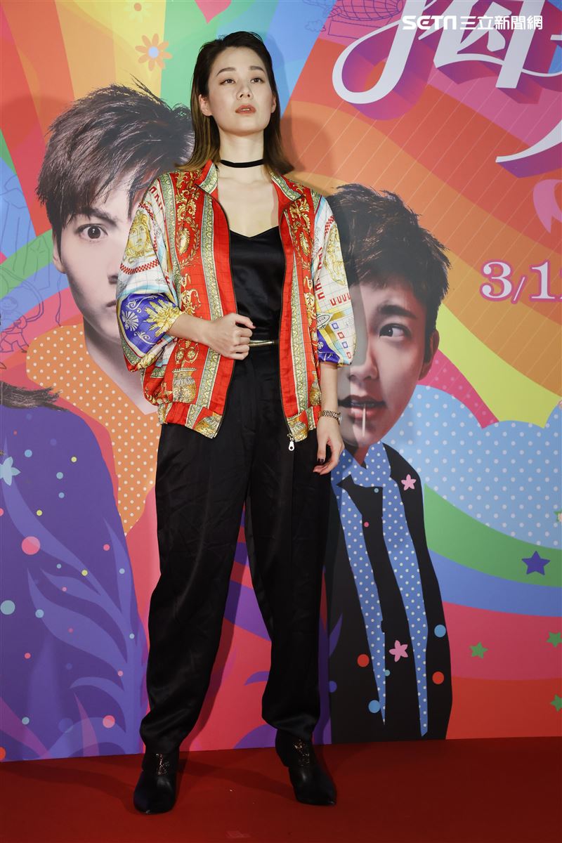 「揭大歡喜」演員許乃涵（涵冷娜）。（記者邱榮吉/攝影）