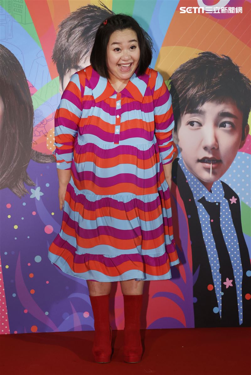 「揭大歡喜」演員鍾欣凌。（記者邱榮吉/攝影）